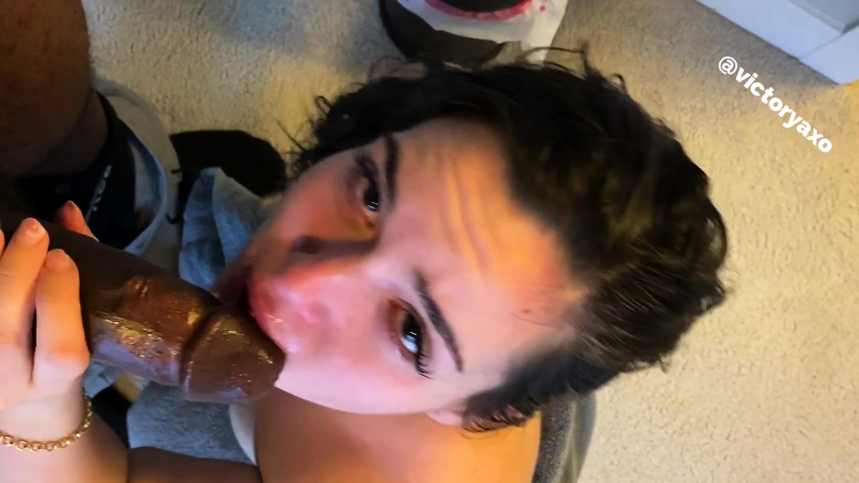 Download Mobile Porn Videos - Cute Amateur Brunette Gives Pov Blowjob And Fuck - 1144314